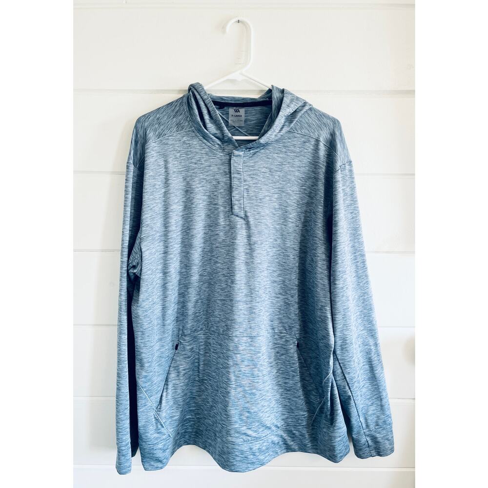 Men's VRST Active Hoodie, Blue Agate, Size XL